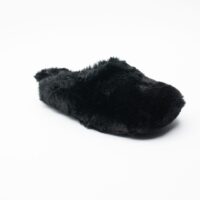 ciabatta donna in pelliccia