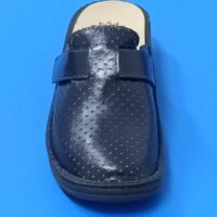 ciabatta donna in pelle forata